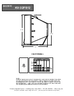 Предварительный просмотр 1 страницы Sony FD Trinitron WEGA KV-32FS12 Specifications