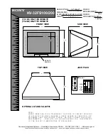 Sony FD Trinitron WEGA KV-32FS200 Specifications preview