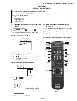 Предварительный просмотр 15 страницы Sony FD Trinitron WEGA KV-32FV16 Service Manual