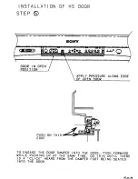 Предварительный просмотр 4 страницы Sony FD Trinitron WEGA KV-32HS510 Installation And Disassembly Instructions Manual