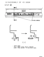 Предварительный просмотр 8 страницы Sony FD Trinitron WEGA KV-32HS510 Installation And Disassembly Instructions Manual