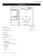 Предварительный просмотр 4 страницы Sony FD Trinitron WEGA KV-36FS100 Service Manual