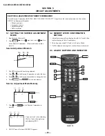 Preview for 20 page of Sony FD Trinitron WEGA KV-36FS12 Service Manual