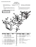 Preview for 50 page of Sony FD Trinitron WEGA KV-36FS12 Service Manual