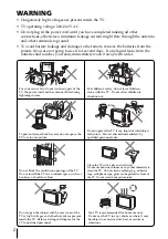 Preview for 2 page of Sony FD Trinitron WEGA KV-HR36 Operating Instructions Manual