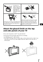 Preview for 3 page of Sony FD Trinitron WEGA KV-HR36 Operating Instructions Manual