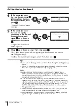 Preview for 10 page of Sony FD Trinitron WEGA KV-HR36 Operating Instructions Manual