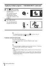 Preview for 32 page of Sony FD Trinitron WEGA KV-HR36 Operating Instructions Manual