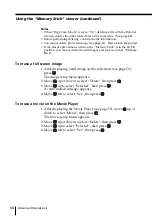 Preview for 64 page of Sony FD Trinitron WEGA KV-HR36 Operating Instructions Manual