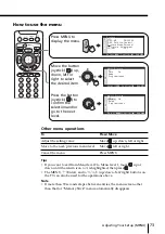 Preview for 73 page of Sony FD Trinitron WEGA KV-HR36 Operating Instructions Manual