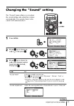 Preview for 77 page of Sony FD Trinitron WEGA KV-HR36 Operating Instructions Manual