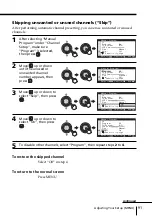 Preview for 91 page of Sony FD Trinitron WEGA KV-HR36 Operating Instructions Manual