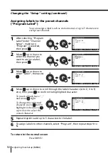 Preview for 92 page of Sony FD Trinitron WEGA KV-HR36 Operating Instructions Manual