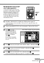 Preview for 275 page of Sony FD Trinitron WEGA KV-HR36 Operating Instructions Manual