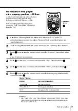 Preview for 281 page of Sony FD Trinitron WEGA KV-HR36 Operating Instructions Manual