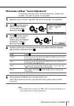 Preview for 291 page of Sony FD Trinitron WEGA KV-HR36 Operating Instructions Manual