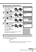 Preview for 305 page of Sony FD Trinitron WEGA KV-HR36 Operating Instructions Manual