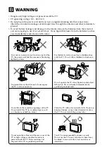 Preview for 3 page of Sony FD Trinitron WEGA KV-PG21 Operating Instructions Manual