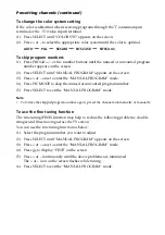 Preview for 12 page of Sony FD Trinitron WEGA KV-PG21 Operating Instructions Manual