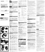 Sony FDA-EV1MK Operating Instructions preview