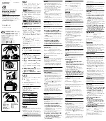 Sony FDA-ME1AM Operating Instructions preview