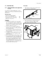 Preview for 11 page of Sony FDDR-7000 Installation Manual