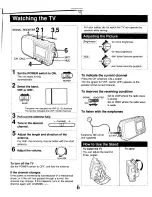 Предварительный просмотр 6 страницы Sony FDL-370 Operating Instructions Manual