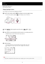 Preview for 64 page of Sony FDR-AX43 Help Manual