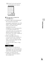 Preview for 45 page of Sony FDR-AX700 Operating Manual