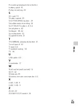 Предварительный просмотр 65 страницы Sony FDR-AX700 Operating Manual