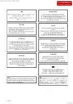 Предварительный просмотр 3 страницы Sony FDR-AX700 Service Manual