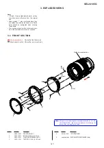 Предварительный просмотр 35 страницы Sony FE 24-105mm F4 G OSS Service Manual