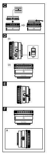 Preview for 3 page of Sony FE 40mm F2.5 G User Manual