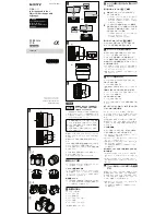 Preview for 1 page of Sony FE 85mm F1.8 Quick Start Manual