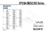 Sony FG/L Service Manual preview