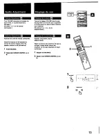 Preview for 13 page of Sony FH-E838CD Operating Instructions Manual