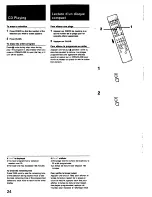 Preview for 24 page of Sony FH-E838CD Operating Instructions Manual