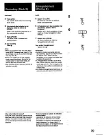 Preview for 39 page of Sony FH-E838CD Operating Instructions Manual