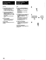 Preview for 52 page of Sony FH-E838CD Operating Instructions Manual