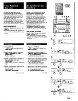 Preview for 55 page of Sony FH-E838CD Operating Instructions Manual