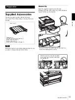 Предварительный просмотр 15 страницы Sony FilmStation UP-DF550 Manual