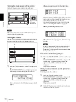 Предварительный просмотр 18 страницы Sony FilmStation UP-DF550 Manual