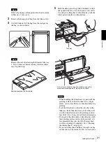 Предварительный просмотр 21 страницы Sony FilmStation UP-DF550 Manual