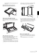 Предварительный просмотр 23 страницы Sony FilmStation UP-DF550 Manual