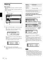 Предварительный просмотр 24 страницы Sony FilmStation UP-DF550 Manual