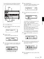 Предварительный просмотр 29 страницы Sony FilmStation UP-DF550 Manual