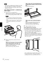 Предварительный просмотр 42 страницы Sony FilmStation UP-DF550 Manual