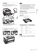 Предварительный просмотр 15 страницы Sony FilmStation UP-DF750 Setup And User'S Manual