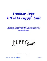 Preview for 2 page of Sony FIU-810 Puppy Instruction Manual