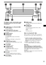 Preview for 5 page of Sony Francais) Operating Instructions Manual